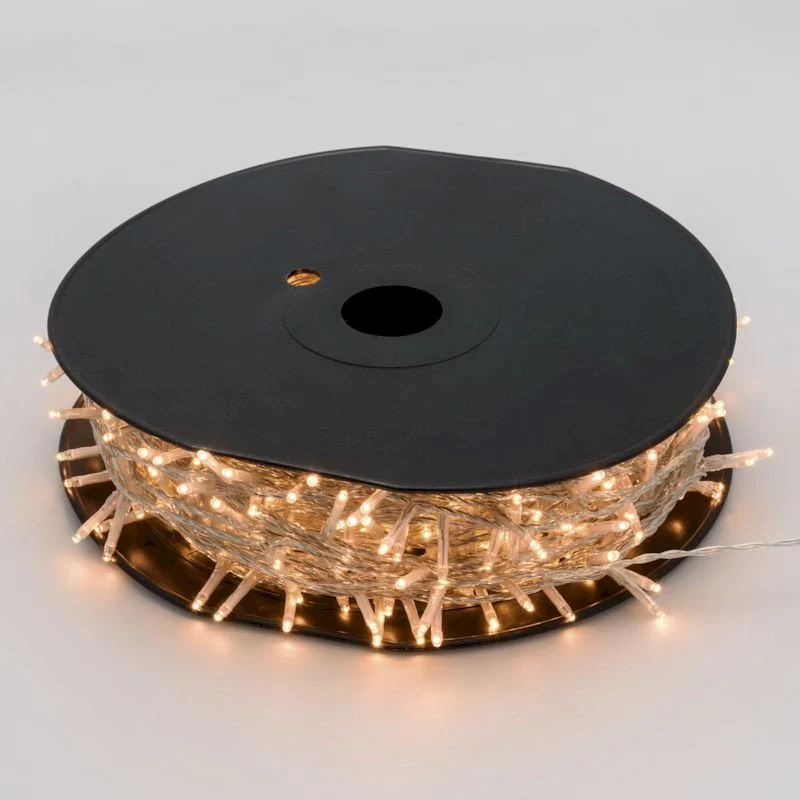750 LED bianco caldo con cavo trasparente Lotti - Image 3
