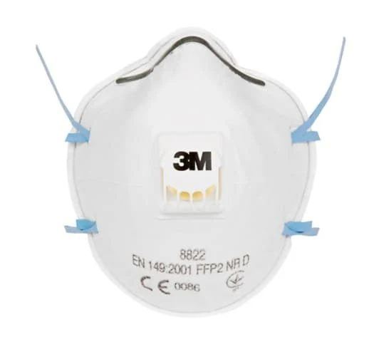 Respiratore Antipolvere FFP2 3M 8822 con Valvola | Mascherina DPI EN149 Professionale - Image 2