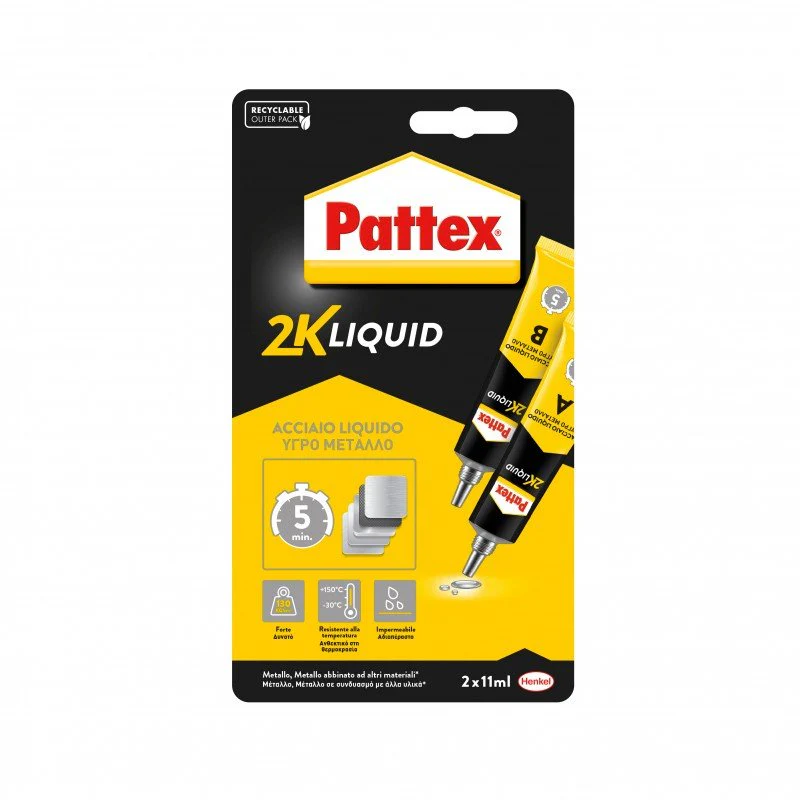 Acciaio liquido power epoxy 30 gr