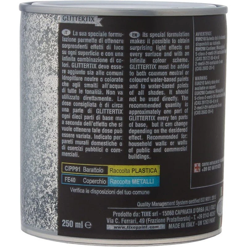 Additivo glitter per pittura Glittertix 3D 250ml - Image 3