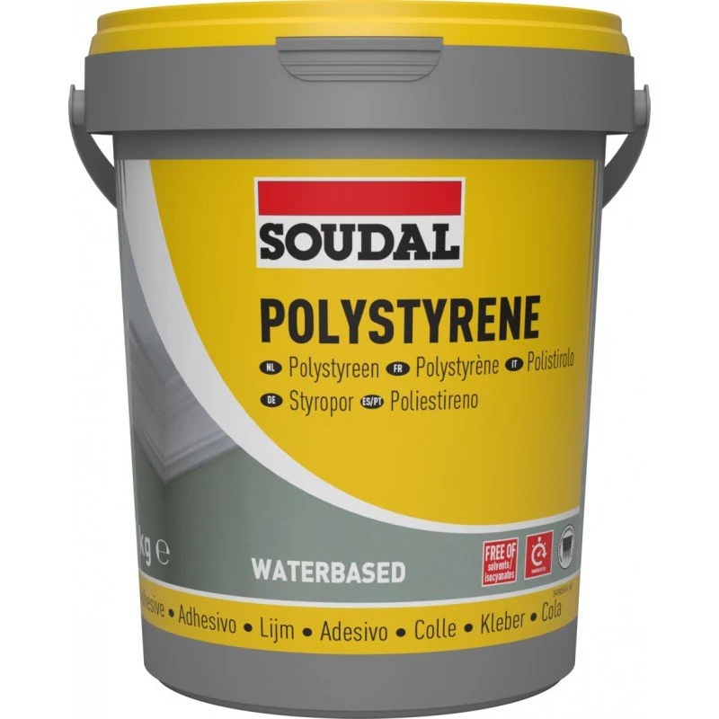 Adesivo per Materiali Isolanti Soudal – Incollaggio Professionale per Polistirolo e Pannelli Isolanti