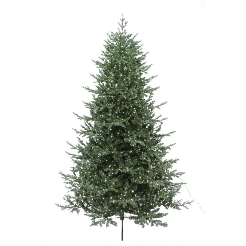 Albero di Natale artificiale Benjamin realistico con luci LED integrate | Xone