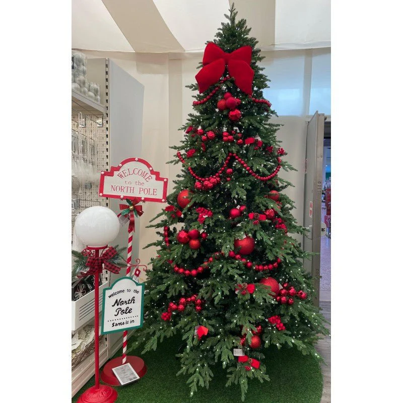 Albero di Natale artificiale Benjamin realistico con luci LED integrate | Xone - Image 8