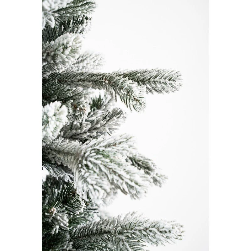 Albero di Natale artificiale Cervino, slim innevato e facile da montare | Xone - Image 3