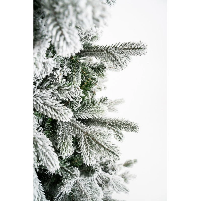 Albero di Natale artificiale Cervino, slim innevato e facile da montare | Xone - Image 4