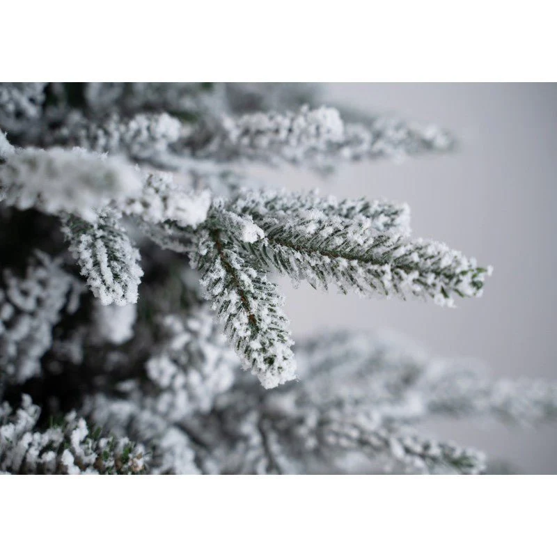 Albero di Natale artificiale Kentucky Innevato con base tronco integrata | Xone - Image 4