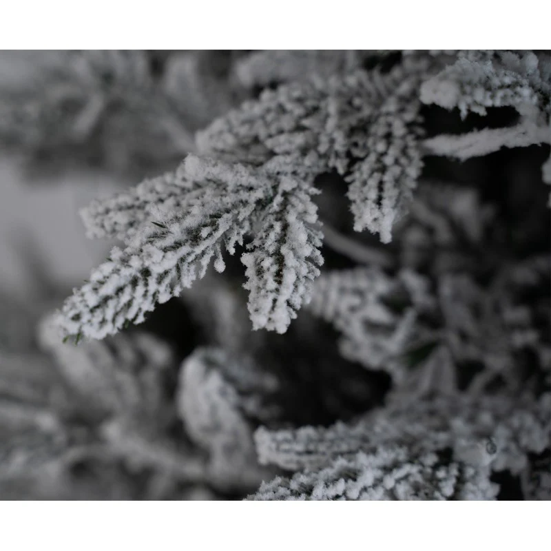 Albero di Natale artificiale Kentucky Innevato con base tronco integrata | Xone - Image 6