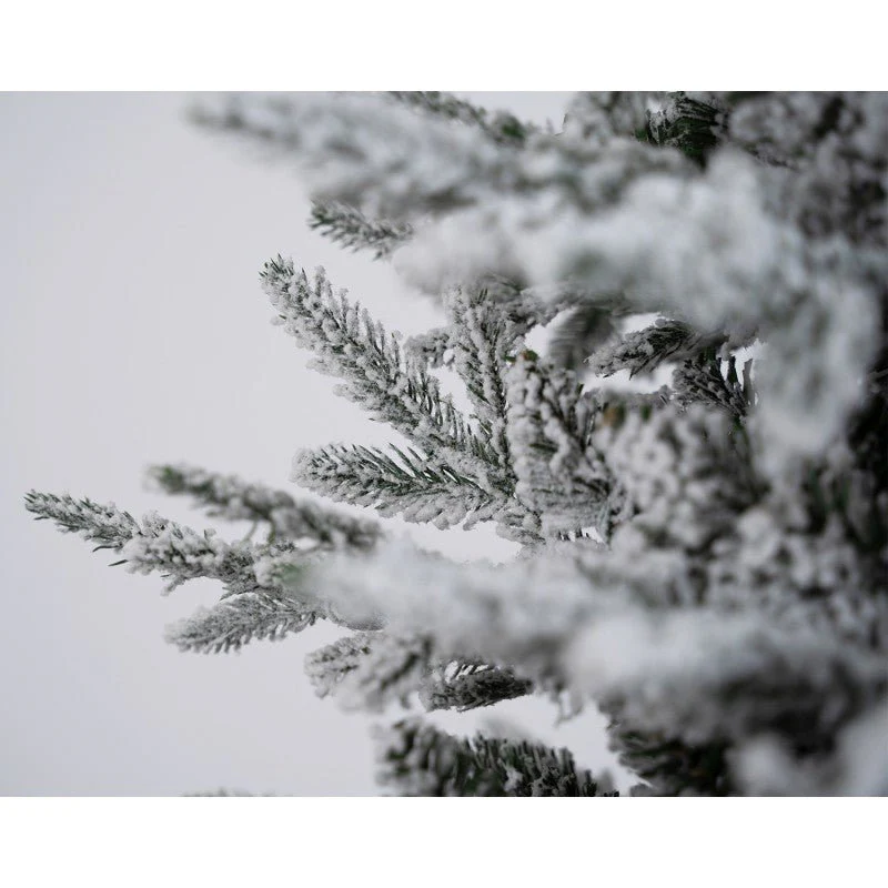 Albero di Natale artificiale Kentucky Innevato con base tronco integrata | Xone - Image 7