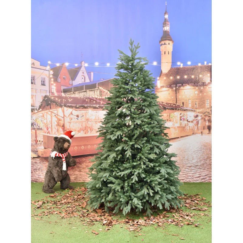 Albero di Natale artificiale Lincoln 100% PE, Abete Real Touch ultra realistico | Xone - Image 3
