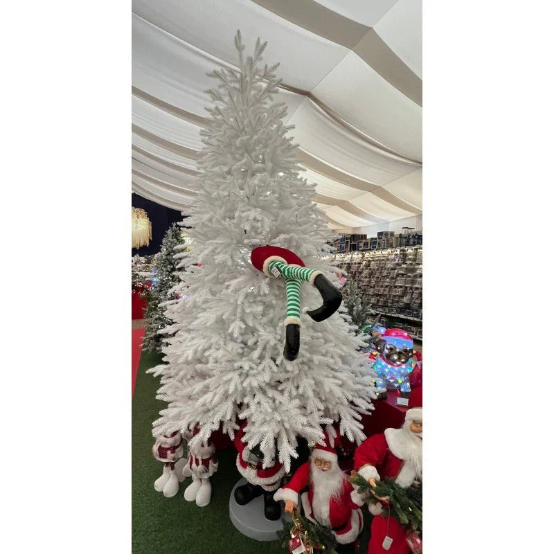 Albero di Natale artificiale Lincoln White Deluxe, Real Touch bianco in Gift Box | Xone - Image 8