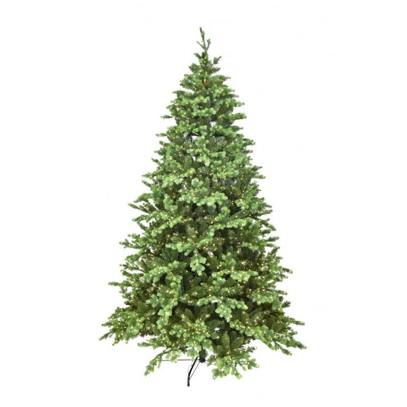 Albero di Natale artificiale Madison con migliaia di luci LED incorporate | Xone