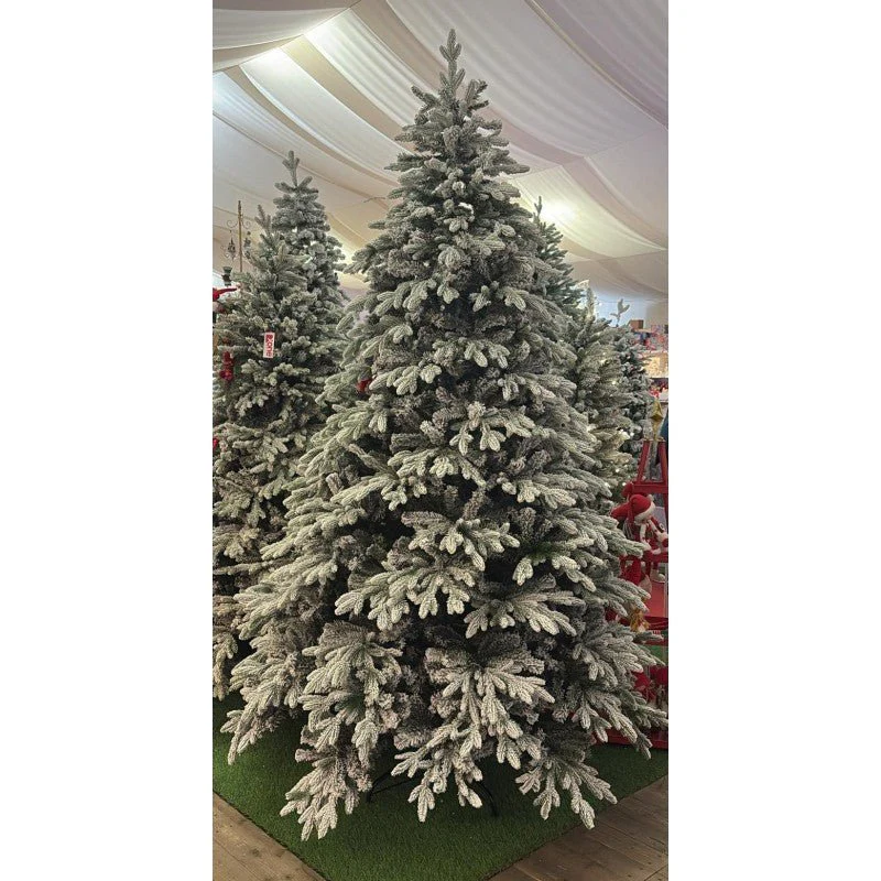 Albero di Natale artificiale Romanov, innevato e realistico in stile nordico | Xone - Image 4