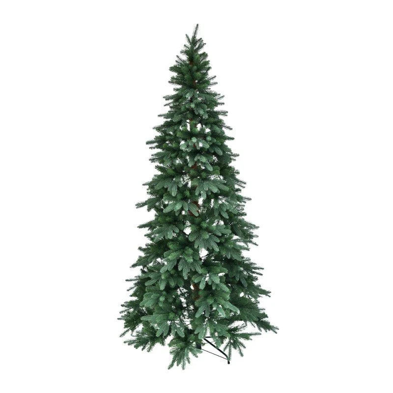 Albero di Natale artificiale Theo slim con apertura a ombrello e base in metallo | Xone