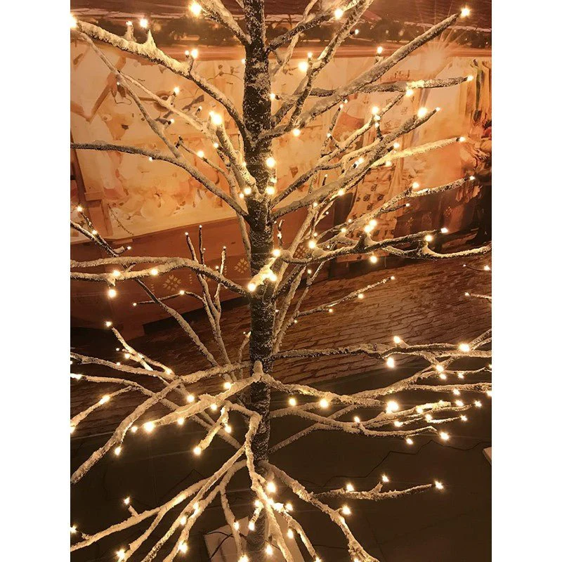 Albero di Natale innevato con luci LED integrate Sirio | Xone - Image 4