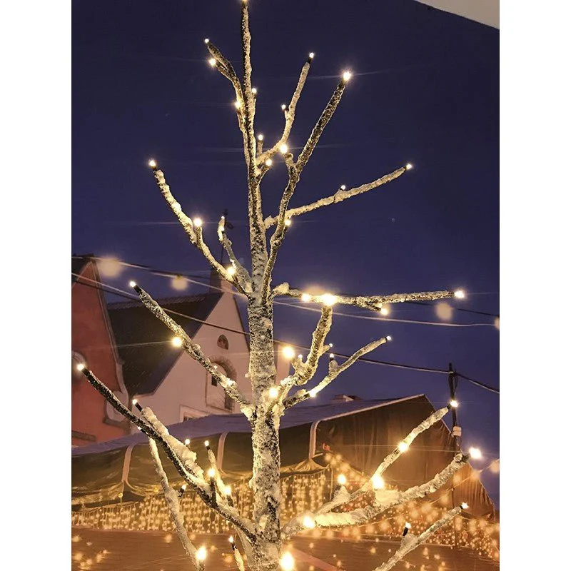 Albero di Natale innevato con luci LED integrate Sirio | Xone - Image 5