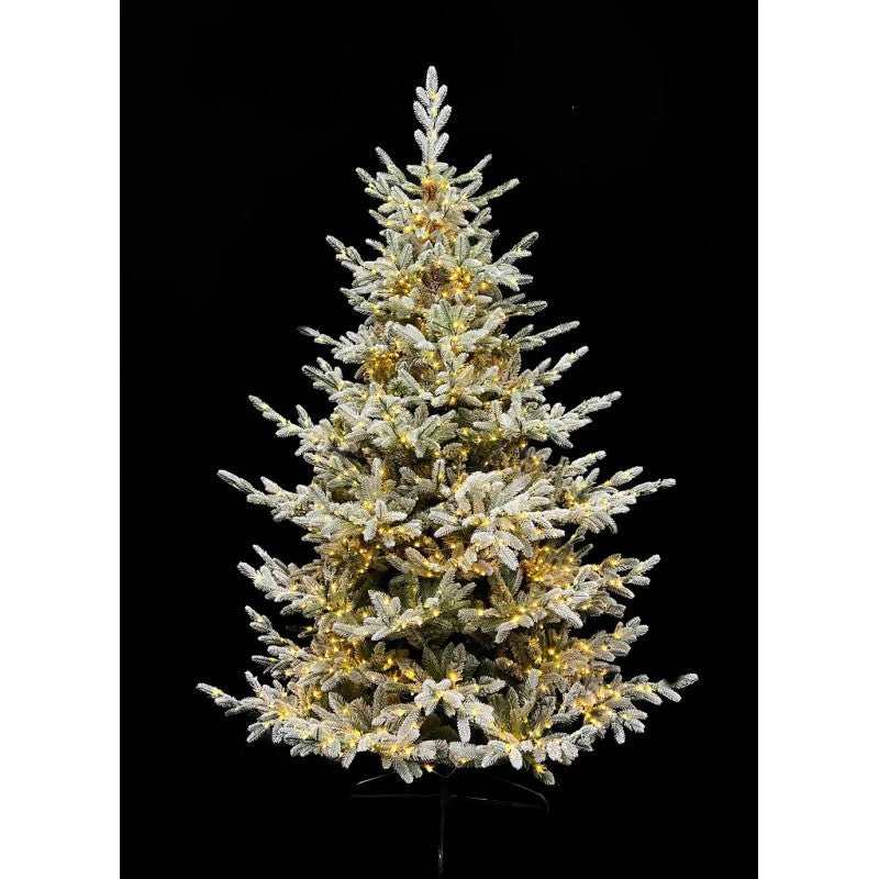 Albero di Natale Innevato Nicolai con Luci LED Integrate | Xone - Image 2