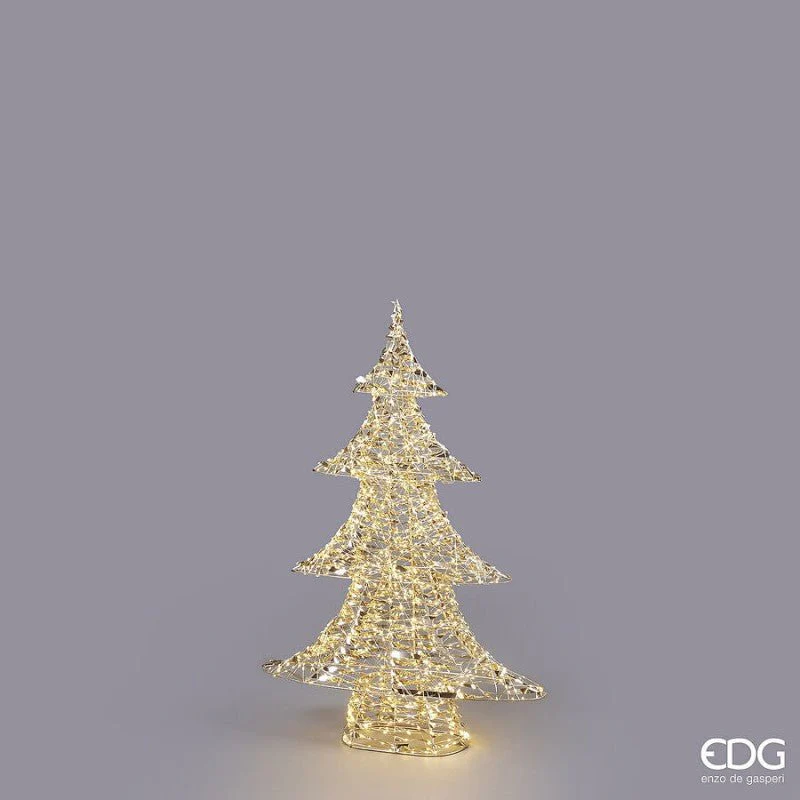 Albero Led Stripes Oro in Diverse Misure | EDG - Image 2