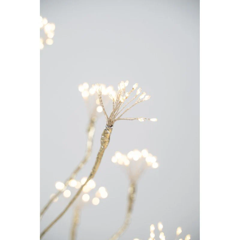 Albero Luminoso a LED con Bacche Dorate Decorative | Xone - Image 10