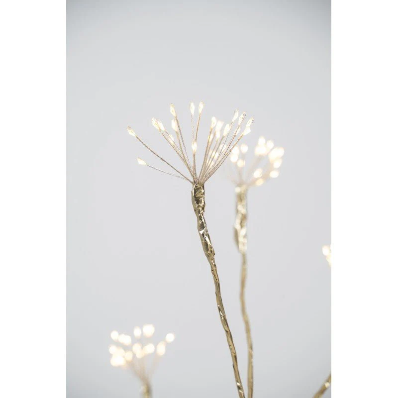 Albero Luminoso a LED con Bacche Dorate Decorative | Xone - Image 11
