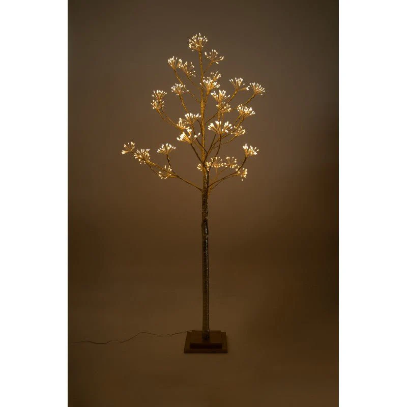 Albero Luminoso a LED con Bacche Dorate Decorative | Xone - Image 12