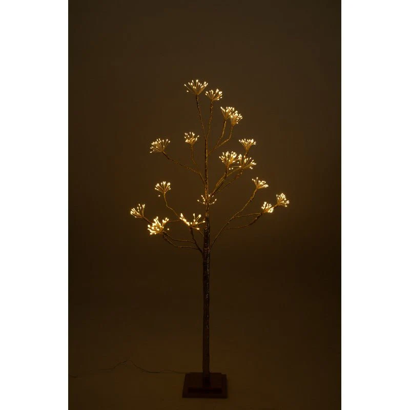 Albero Luminoso a LED con Bacche Dorate Decorative | Xone - Image 13