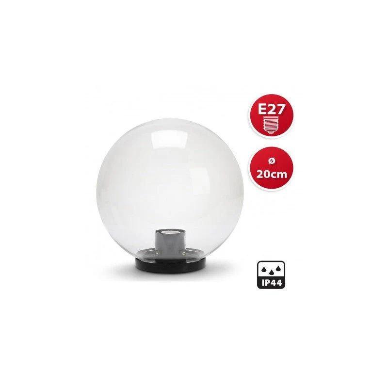 Apolux Sfera trasparente per esterno E27 impermeabile - Image 2