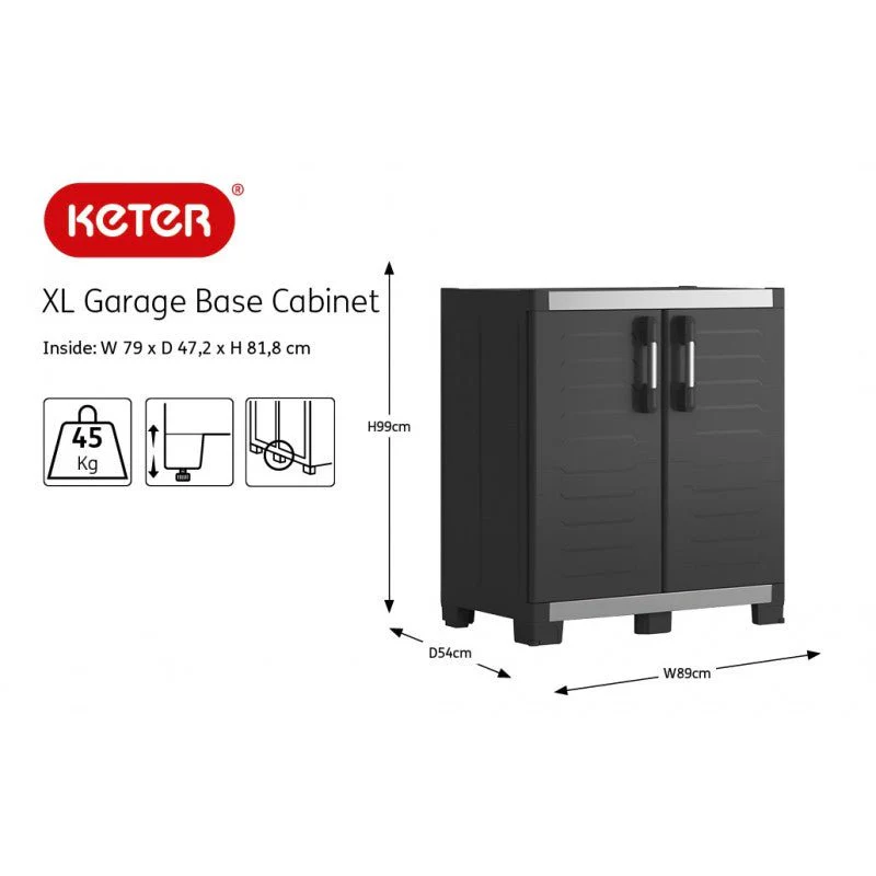Armadio Basso XL Garage | Keter - Image 4