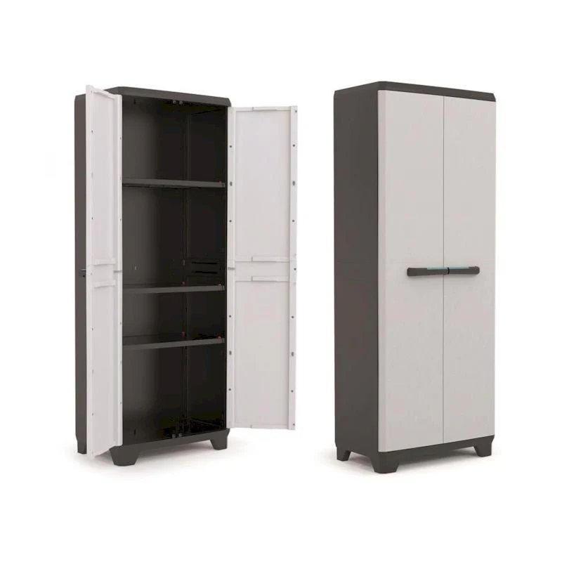 Armadio linear alto con ripiani | Keter - Image 2