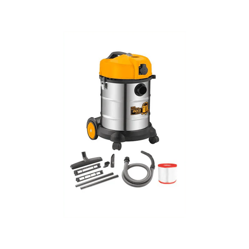 Aspirapolvere-liquidi inox 1200w