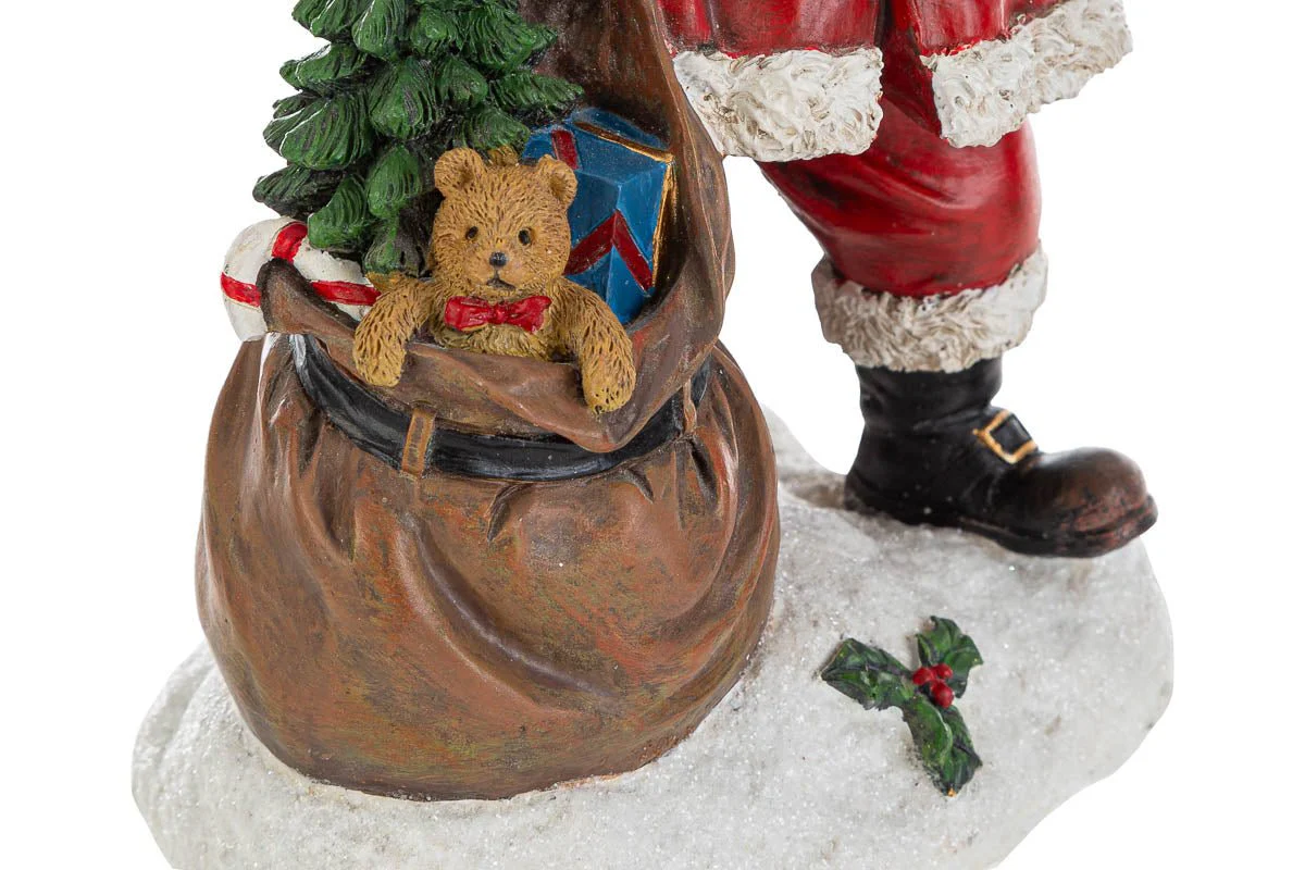 BABBO NATALE RESINA LAMPIONE - Image 3