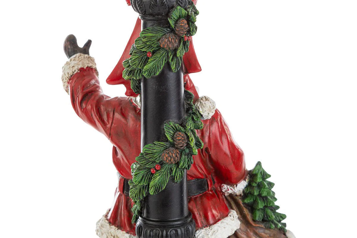 BABBO NATALE RESINA LAMPIONE - Image 5