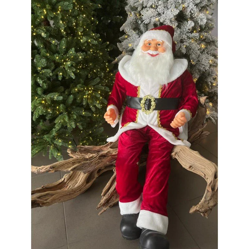 Babbo Natale Seduto H140 cm - Image 2