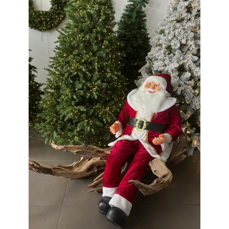 Babbo Natale Seduto H140 cm - Image 3