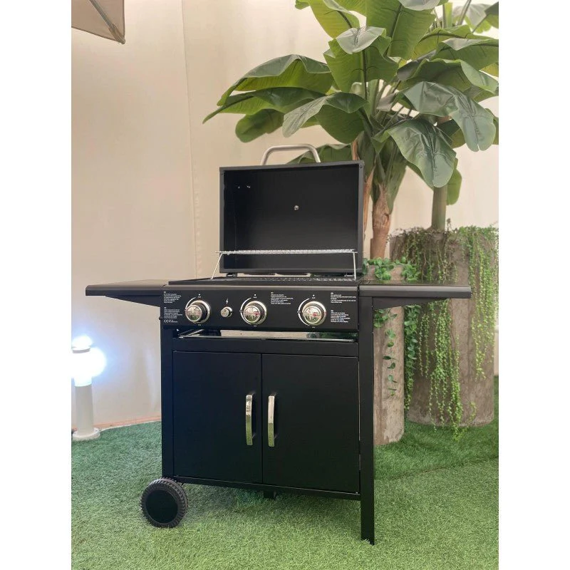 Barbecue Black X3 a Gas 3 Fuochi con Griglia Professionale – Cottura Rapida e Controllata - Image 7