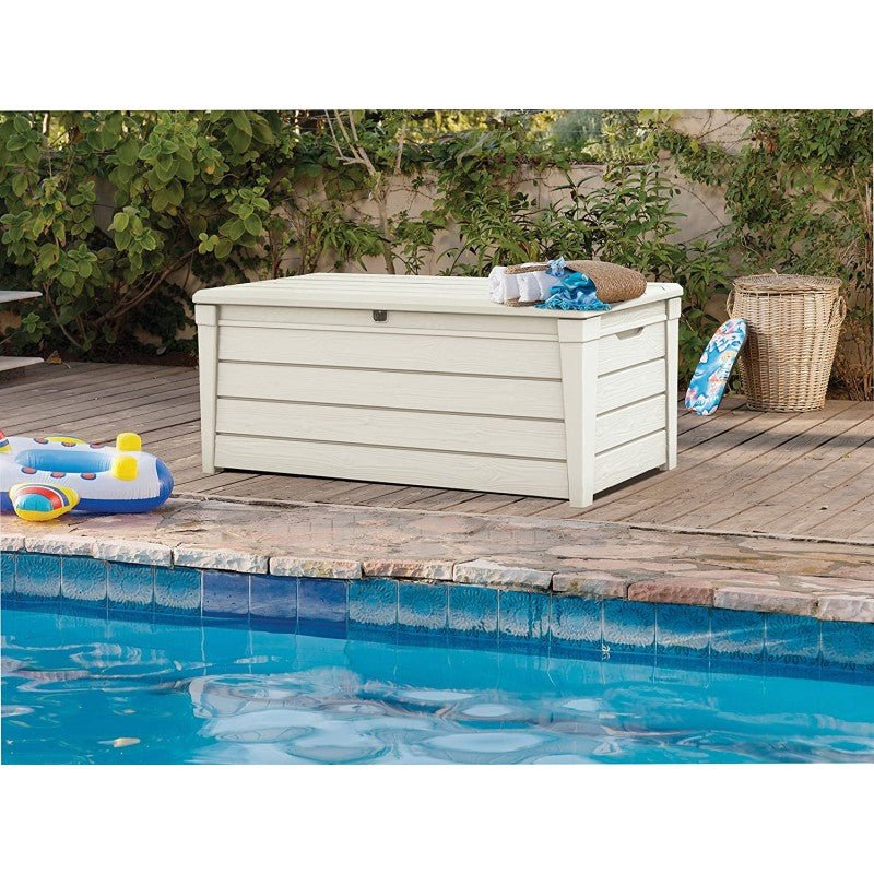 Baule Brightwood Bianco | Keter - Image 2