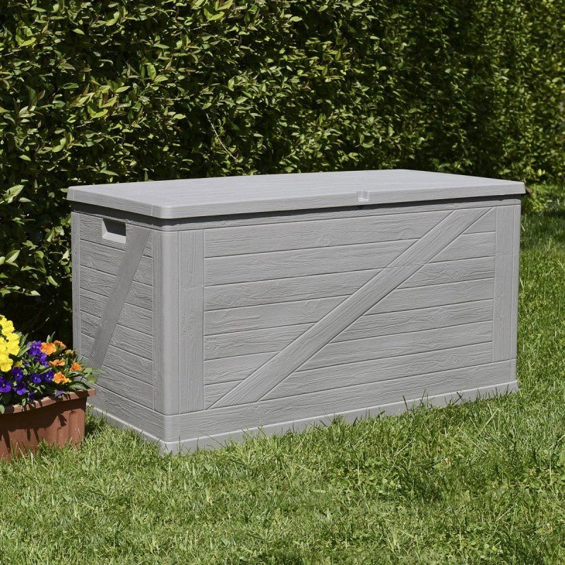 Baule Multibox Wood Grigio Chiaro Toomax - Image 2