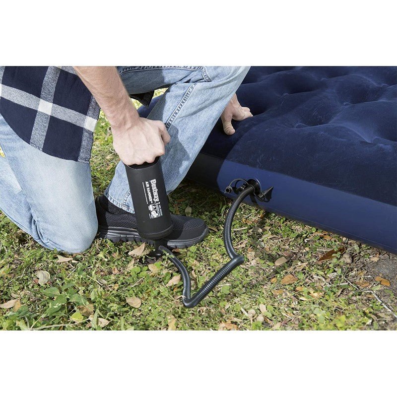 Materasso Gonfiabile Airbed Blu Floccato Plus | Bestway - Image 2