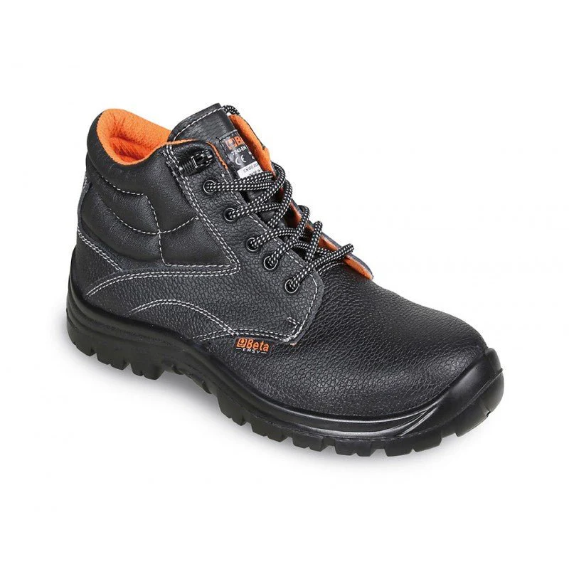 Beta Scarpe Alte 7243EN Pelle Nera S3 con lama