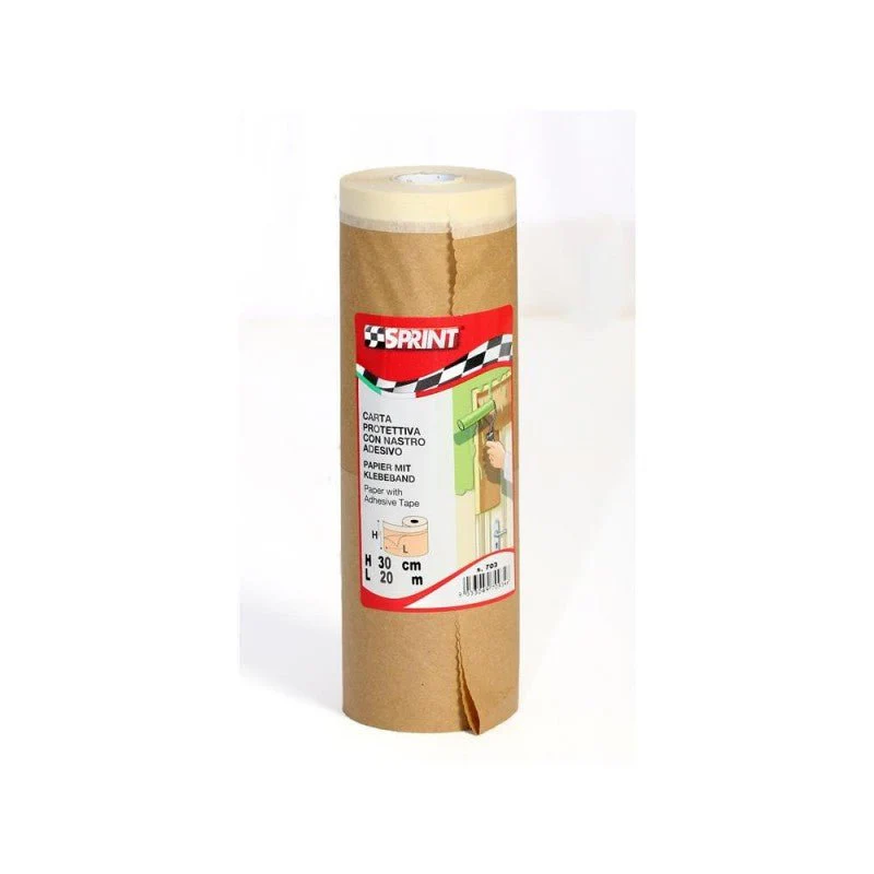 Bobinetta carta+carta adesiva cm 30x20mt