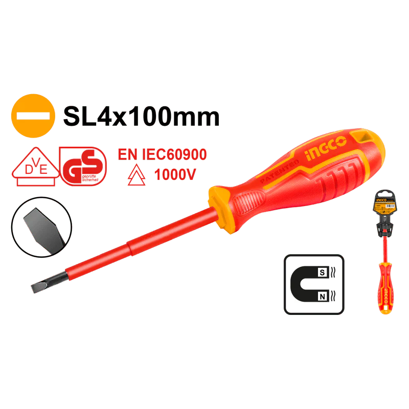 Cacciavite Isolato Sl4x100mm