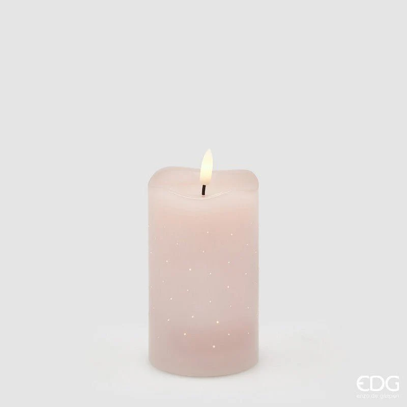 Candela Led Starry Rosa Pallido EDG