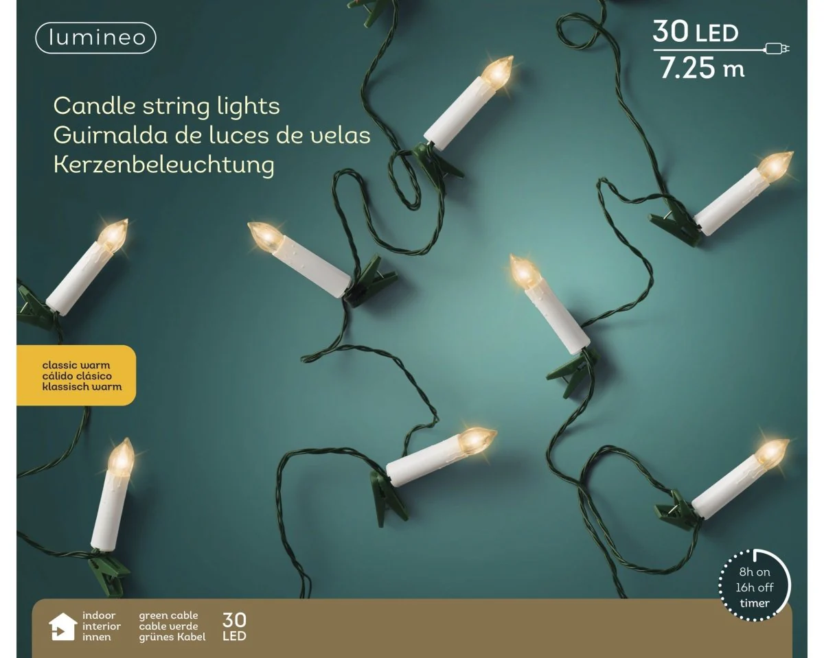 Candele Led Da Interno Luce Classica L.725cm - Image 2