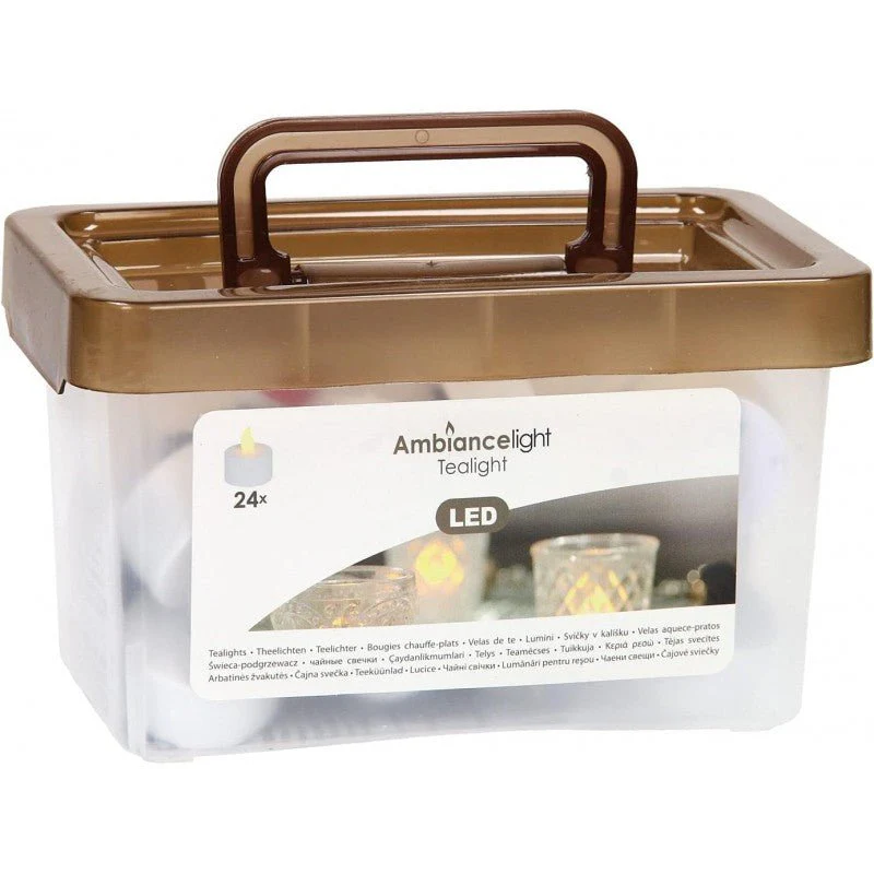 Candele Tealight Led a Batteria 24pz - Image 2