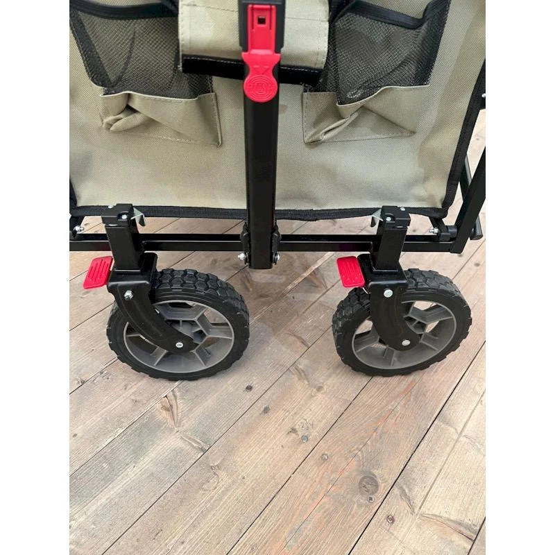 Carrello Faster da Giardino Pieghevole Ultra Resistente – Trasporta fino a 80kg Senza Sforzo - Image 8