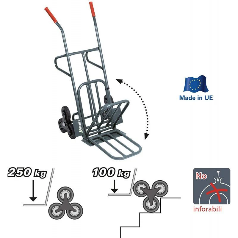 Carrello portatutto per scale - Image 2
