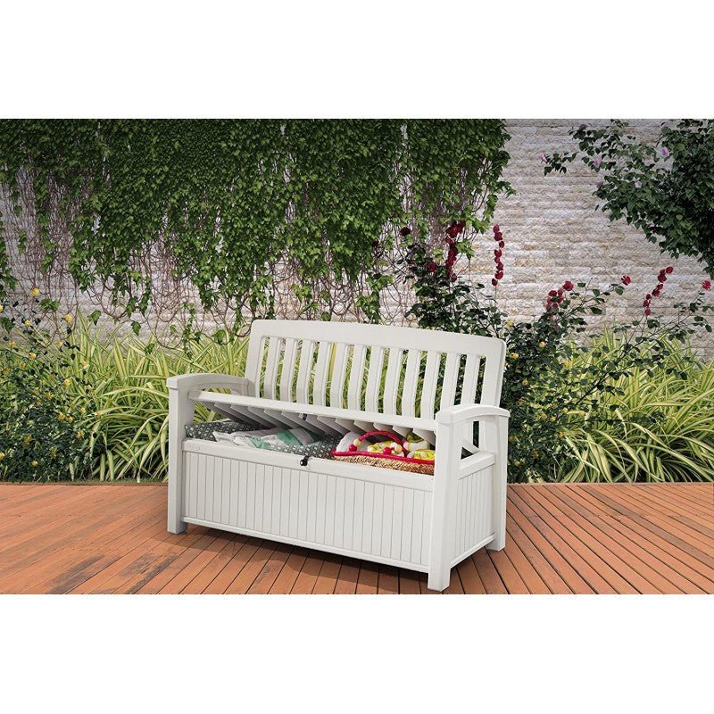 Cassapanca Patio Storage Bianca | Keter - Image 4