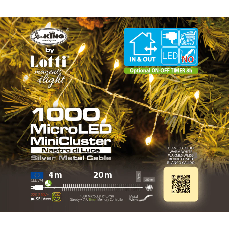Catena 1000 LED 20 m Lotti - Image 3