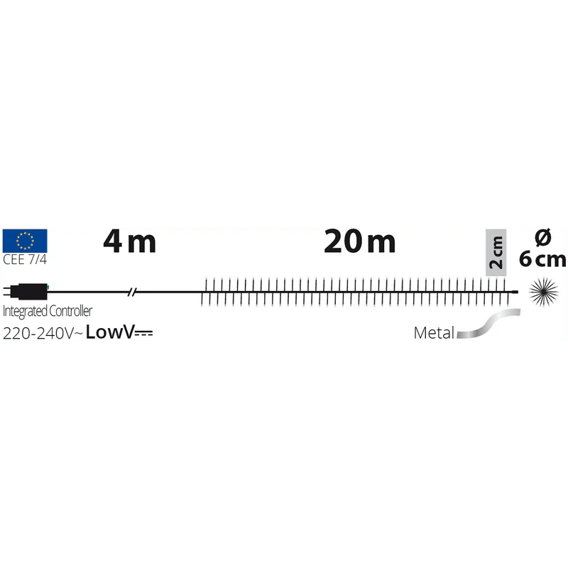Catena 1000 LED 20 m Lotti - Image 5