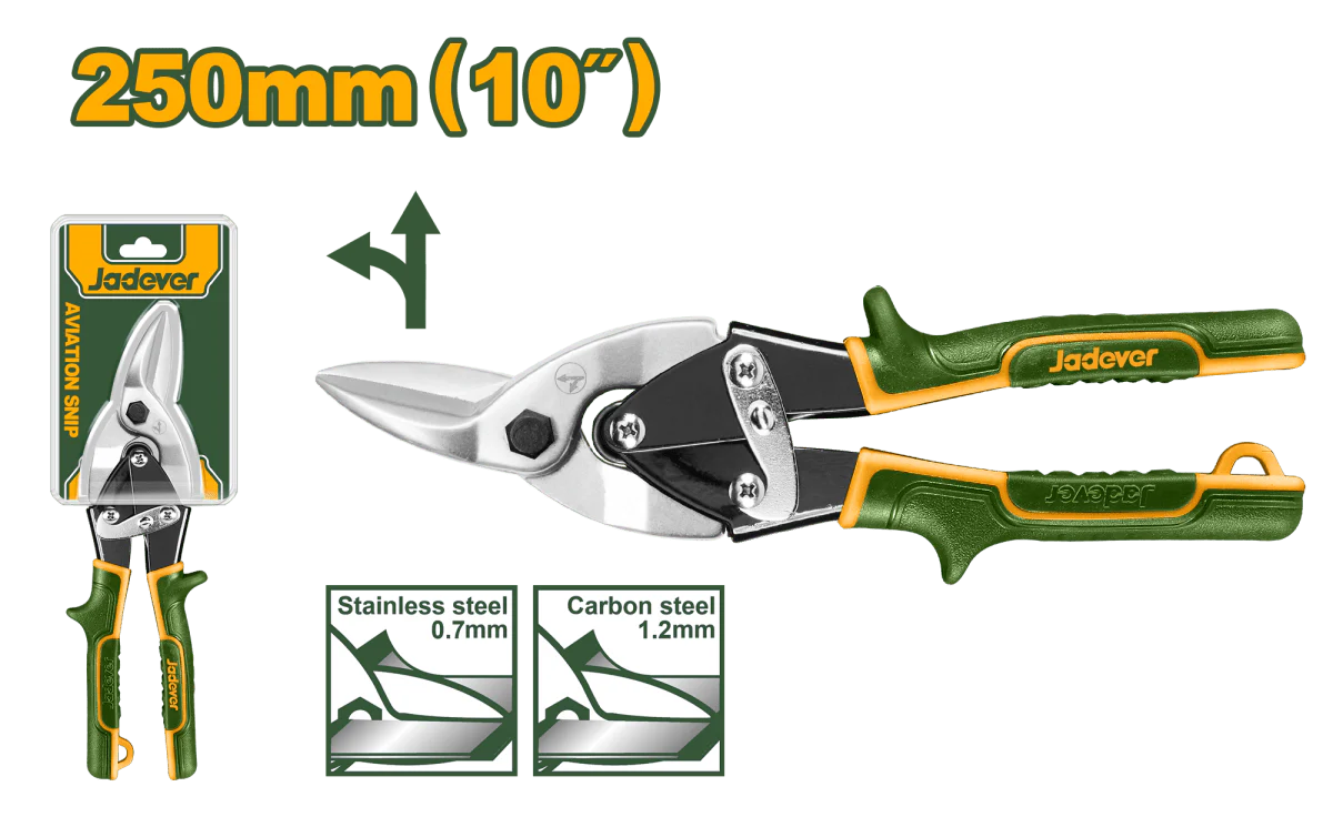Cesoia per lamiera aviation 250 mm Jadever