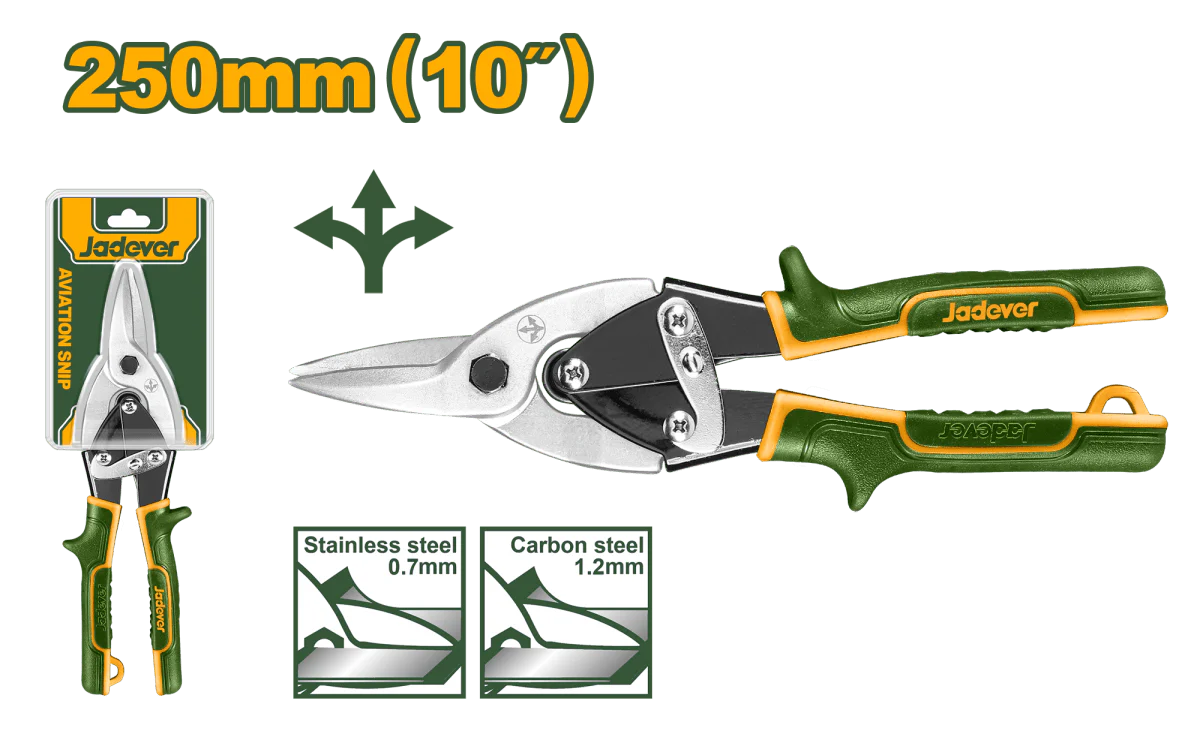 Cesoia per lamiera aviation 250 mm Jadever - Image 2